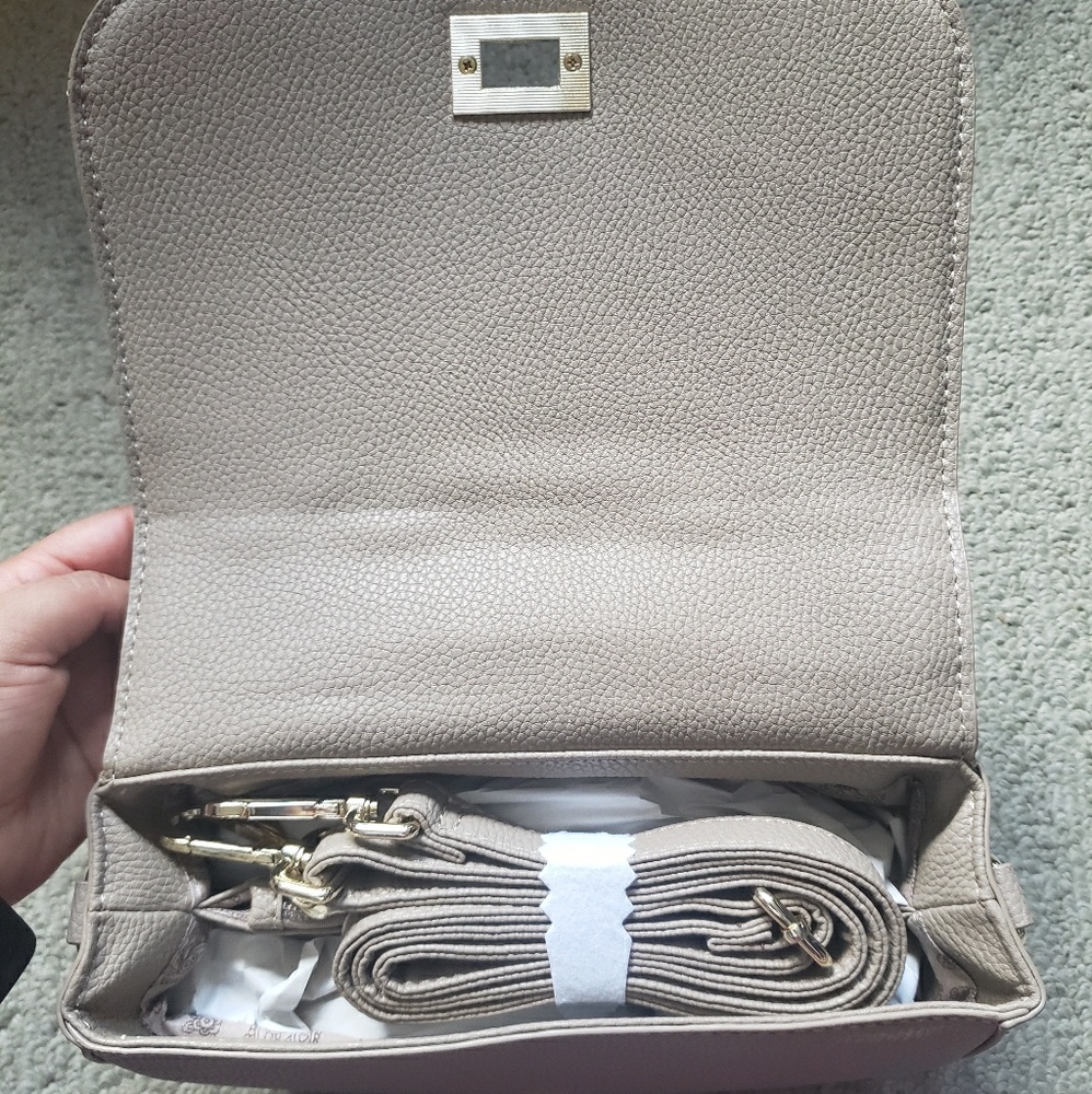 Taupe Handbag - Picture 3 of 4